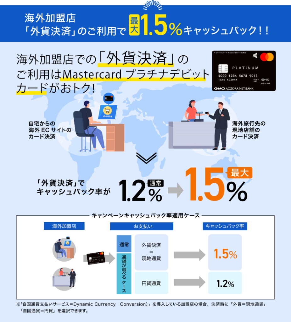 GMOあおぞらネット銀行プラチナデビットカードを紹介レビュー。メリット・デメリット、どんな人におすすめか解説！｜ときめきデビット